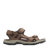 Jeep Mens Open Adventure Sandals In Chocolate