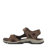 Jeep Mens Open Adventure Sandals In Chocolate