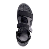 Jeep Mens Carve Open Sandals In Black