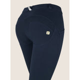Freddy Womens Skinny Push Up Trousers In Dark Sapphire Blue