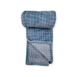 Mother's Choice Boys Dino Printed Flannel Blanket In Bue