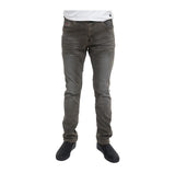 Soviet Mens Trooper Slim Leg Jeans in Earth