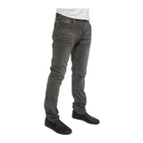 Soviet Mens Trooper Slim Leg Jeans in Earth