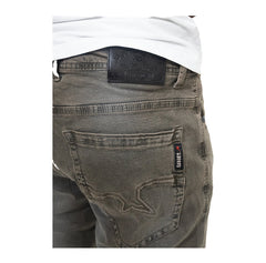 Soviet Mens Trooper Slim Leg Jeans in Earth