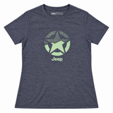Jeep Ladies Star Icon T-Shirt In Navy