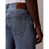 Calvin Klein Mens Slim Taper Medium Shower Jeans In Denim Blue