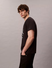 Calvin Klein Ckjm Ss 20S Tc Flagship City Grahic Tee Black