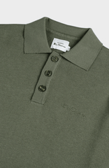Bensherman Mens Olive Night Knit Sportshirt