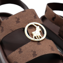 Polo 0075788 Womens Moulded Trim Sandals Brown