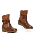 Grasshopper Ladies Zuki Boots In Tan