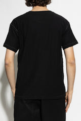 Diesel Mens T-Norm-T1 Regular T-Shirt In Black