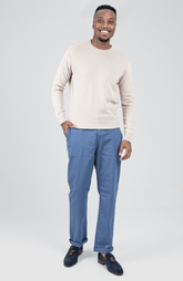 Ben Sherman Knit Crew Neck Sustained Grey