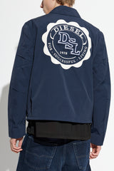 Diesel Mens J-Ump-A Jacket In Navy