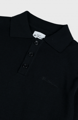 Ben Sherman Black Knit Sportshirt