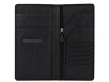 Polo Monogram Emboss Travel Folder In Black