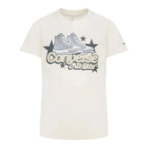 Converse Girls Retro Sneaker Graphic T-Shirt In Natural