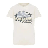 Converse Girls Retro Sneaker Graphic T-Shirt In Natural