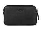 Lefel Mens Key Case/Coin Pouch In Black