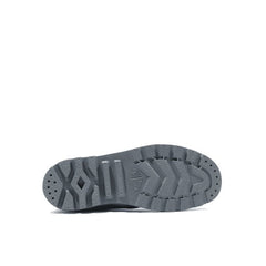 Palladium 74375 Mens Pampa Hi Coated Shoes Metal Grey