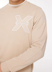 John Richmond Mens Raghen Sweatshirt In Beige