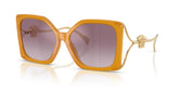 Versace Womens Lunettes Sunglasses In Yellow