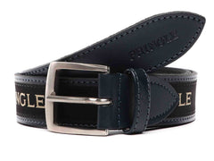 Pringle Mens Casual Belt In Navy
