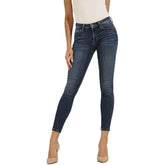 Guess Womens Cumberland Sexy Curve Jeans In Dark Wash
