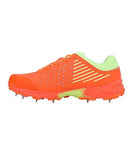 Puma Mens Spike Cricket Shoes In Orange/Yellow