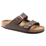 Birkenstock Unisex Adults Arizona Birko Flor Sandal In Dark Brown