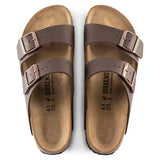 Birkenstock Unisex Adults Arizona Birko Flor Sandal In Dark Brown