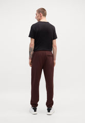 Calvin Klein Mens Graphic Joggers In Dark Brown