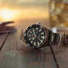 Citizen Mens Promaster Auto Watch In Silver & Gold