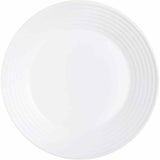 Jenna Clifford Embossed Line Set of 4 Side Plates In White