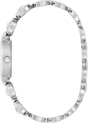Guess Ladies Analogue Silver Tone Watch