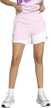 Puma Womens Power 5" Shorts In Grape
