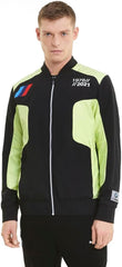 Puma Bmw Street Woven Jacket Black Yellow