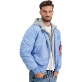 Alpha Industries Mens Ma-1 Dtec Jacket In Blue