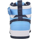 Puma Boys RBD Game Jr Sneakers In White/Club Navy/Team Blue