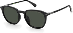 Polaroid Round Sunglasses For Women In Black