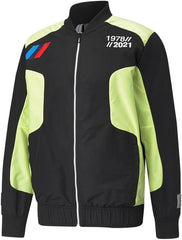 Puma Bmw Street Woven Jacket Black Yellow
