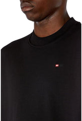 Diesel Mens Black S-Rob-Microdiv Sweatshirt