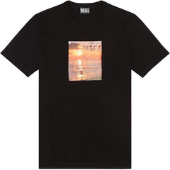 Diesel Ladies T-Shirt In Black
