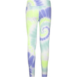 Converse Girls Tie Dye High Leggings In Light Dew