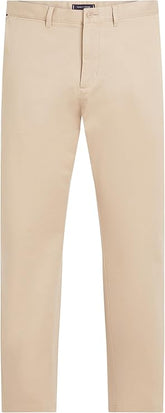 Tommy Hilfiger Mens Harlem Chino Satin Khaki