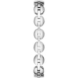 Guess Ladies Analogue Silver Tone Watch