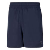 Puma Mens Performance Woven 5" Short In Navy Blue