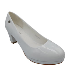 Pierre Cardin Ladies Milly White Heels