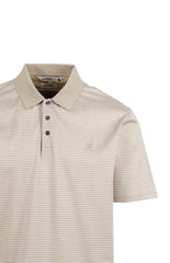 Pringle Keagen Mercerised Golfer Stone