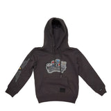Soviet Boys Ronin Animation Hoodie In Anthracite