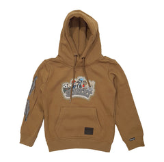 Soviet Boys Ronin Animation Hoodie In Taupe